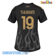 Camisa de time de futebol Juventus Khephren Thuram #19 Replicas 3º Equipamento Feminina 2026-27 Manga Curta